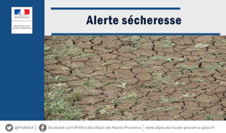 Application du plan d'action sécheresse dans les Alpes-de-Haute-Provence