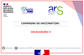 Campagne de vaccination : on accélère !