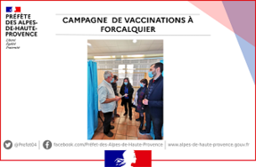Campagne de vaccinations à Forcalquier