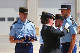 Cérémonie de Remises de décorations à l’Escadron de Gendarmerie Mobile 25/6