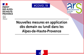 De nouvelles mesures en application dès demain ou lundi dans les Alpes-de-Haute-Provence