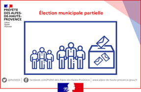 Élection municipale partielle complémentaire à DEMANDOLX, les dimanches 10 et 17 octobre 2021 