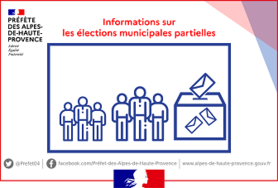 Informations sur les élections municipales partielles