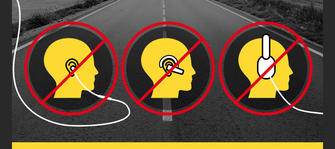 Interdiction du port d’écouteurs, oreillettes ou casques audio en conduisant