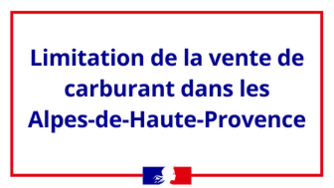Limitation de la vente de carburant dans les Alpes-de-Haute-Provence