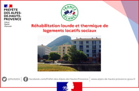 PLAN DE RELANCE : Réhabilitation lourde et thermique de logements locatifs sociaux 