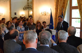 Réception offerte par Bernard GUÉRIN, préfet, à l'occasion de son départ