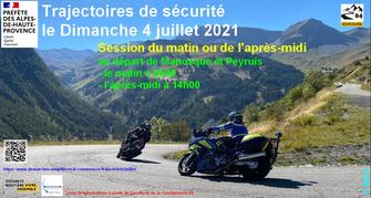RDV : Trajectoires moto à Manosque et Peyruis le dimanche 04 juillet
