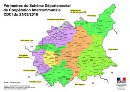 Schéma Départemental de Coopération Intercommunale des Alpes-de-Haute-Provence