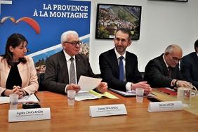 Signature de la convention ORT  de la Communauté de communes du Sisteronais-Buëch