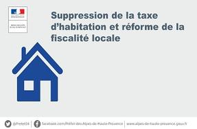 Suppression de la taxe d'habitation et réforme de la fiscalité locale